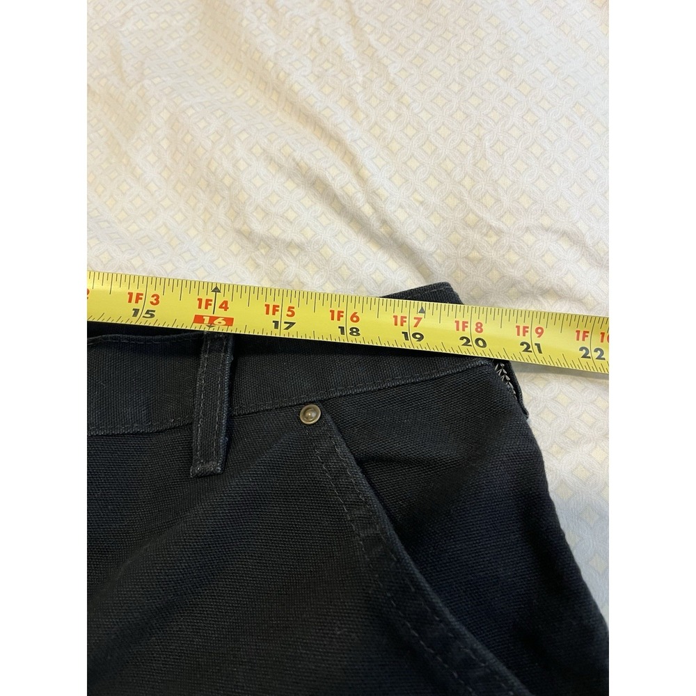 Carhartt Black Double Knees Loose Fit B136-BLK 40x32 Carpenter Pants - Picture 3 of 6
